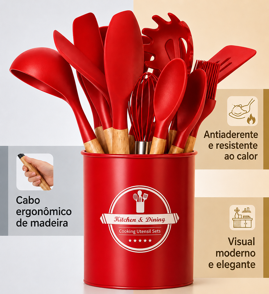 Kit Utensílios de Cozinha — foto 1