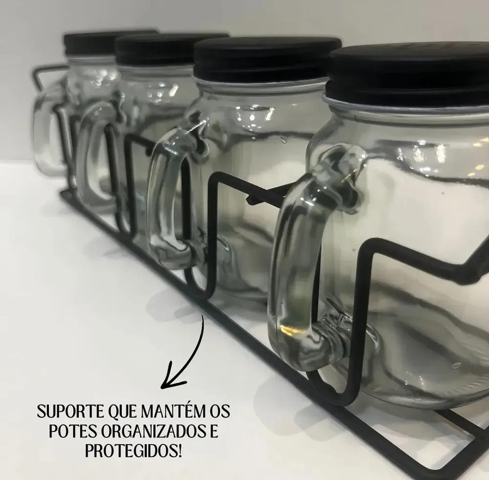 Porta Tempero Cesto Alça — foto 3
