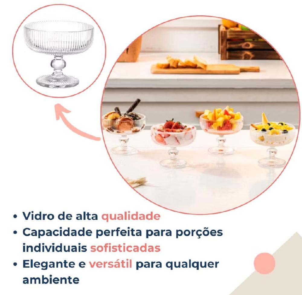 Taça Sobremesa Cameratta Gamma — foto 2